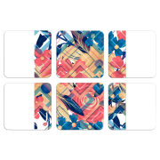 Магнитные фотопазлы 50 на 50 набор 6 штук 