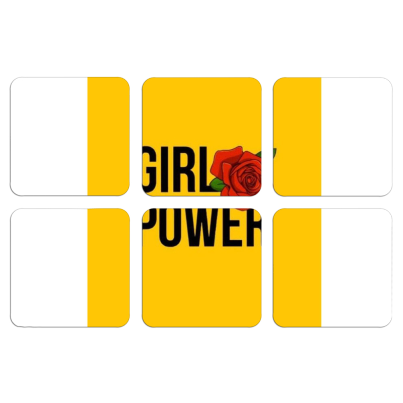 Магнитные фотопазлы 50 на 50 набор 6 штук 