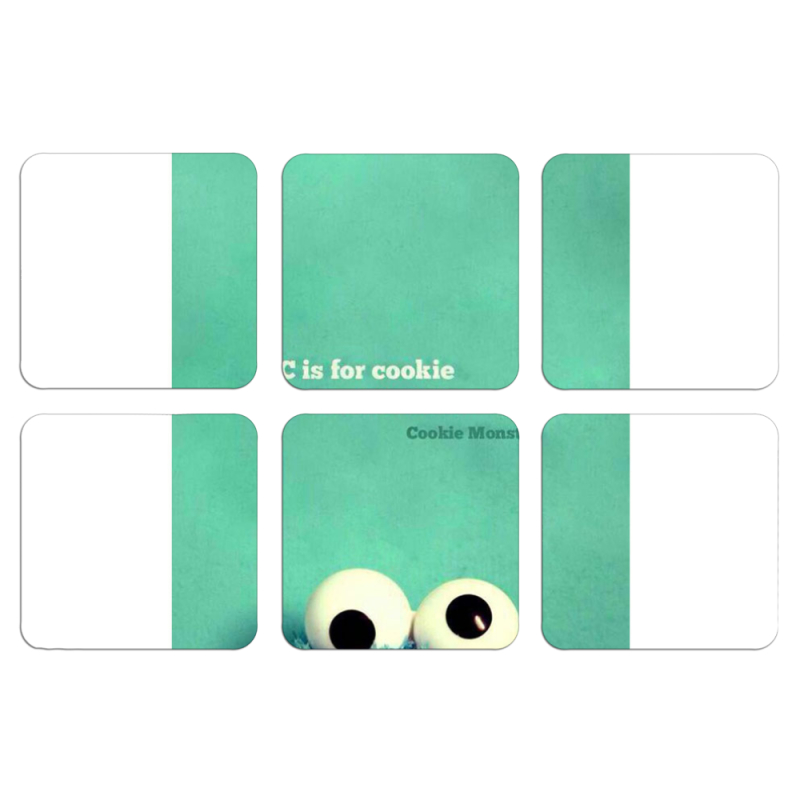 Магнитные фотопазлы 50 на 50 набор 6 штук 