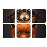 Магнитные фотопазлы 50 на 50 набор 6 штук 