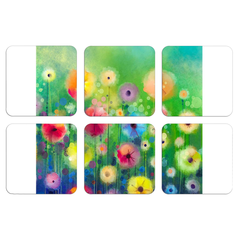 Магнитные фотопазлы 50 на 50 набор 6 штук 