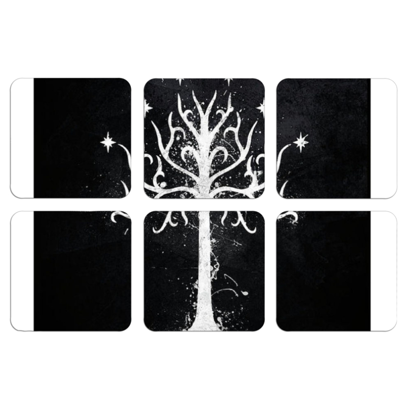 Магнитные фотопазлы 50 на 50 набор 6 штук Fantasy Tree