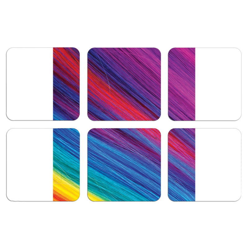 Магнитные фотопазлы 50 на 50 набор 6 штук 