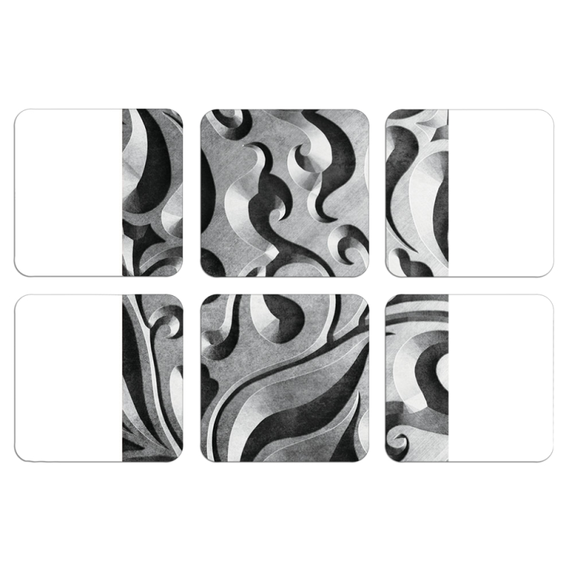 Магнитные фотопазлы 50 на 50 набор 6 штук 