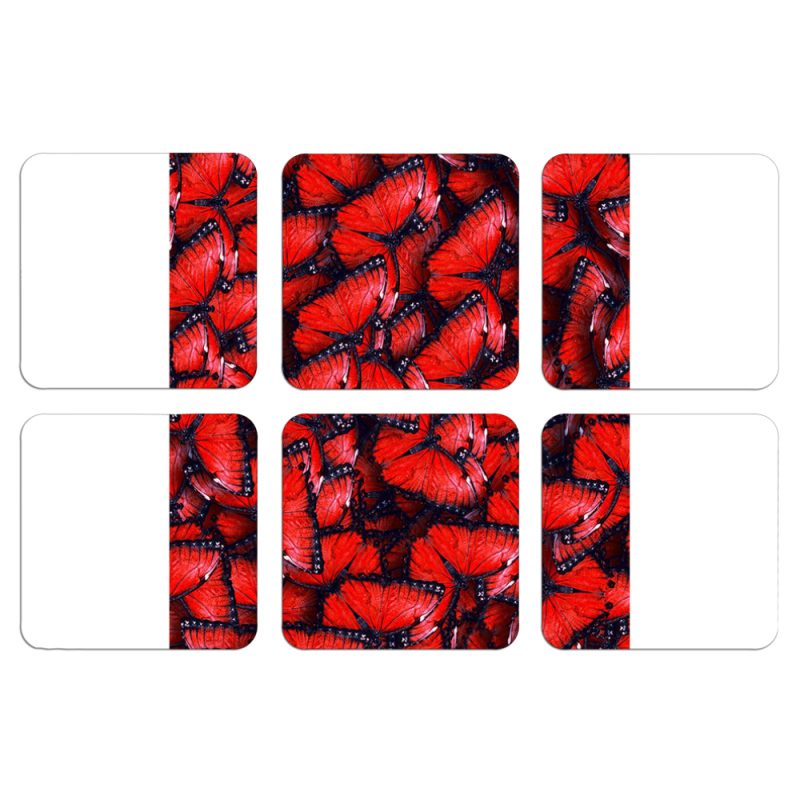 Магнитные фотопазлы 50 на 50 набор 6 штук 