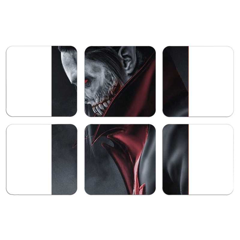 Магнитные фотопазлы 50 на 50 набор 6 штук 