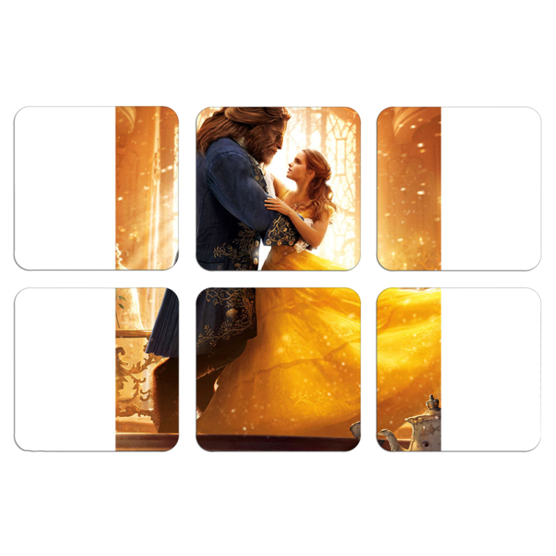 Магнитные фотопазлы 50 на 50 набор 6 штук 