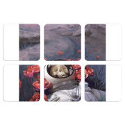 Магнитные фотопазлы 50 на 50 набор 6 штук 