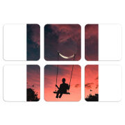 Магнитные фотопазлы 50 на 50 набор 6 штук 