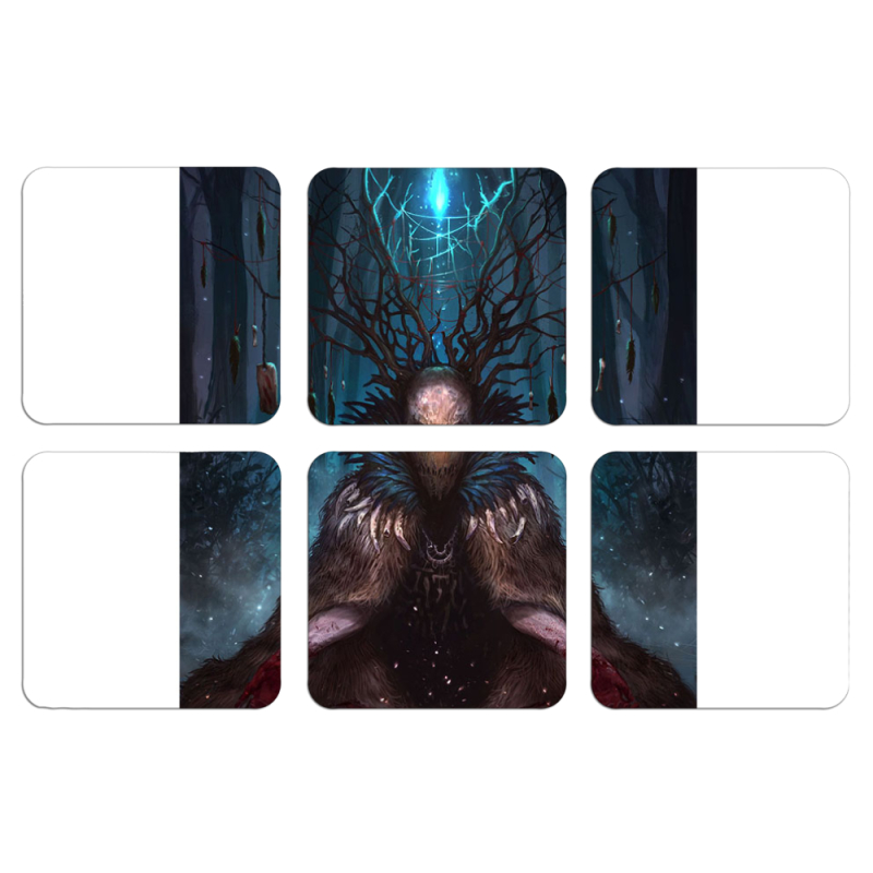 Магнитные фотопазлы 50 на 50 набор 6 штук 