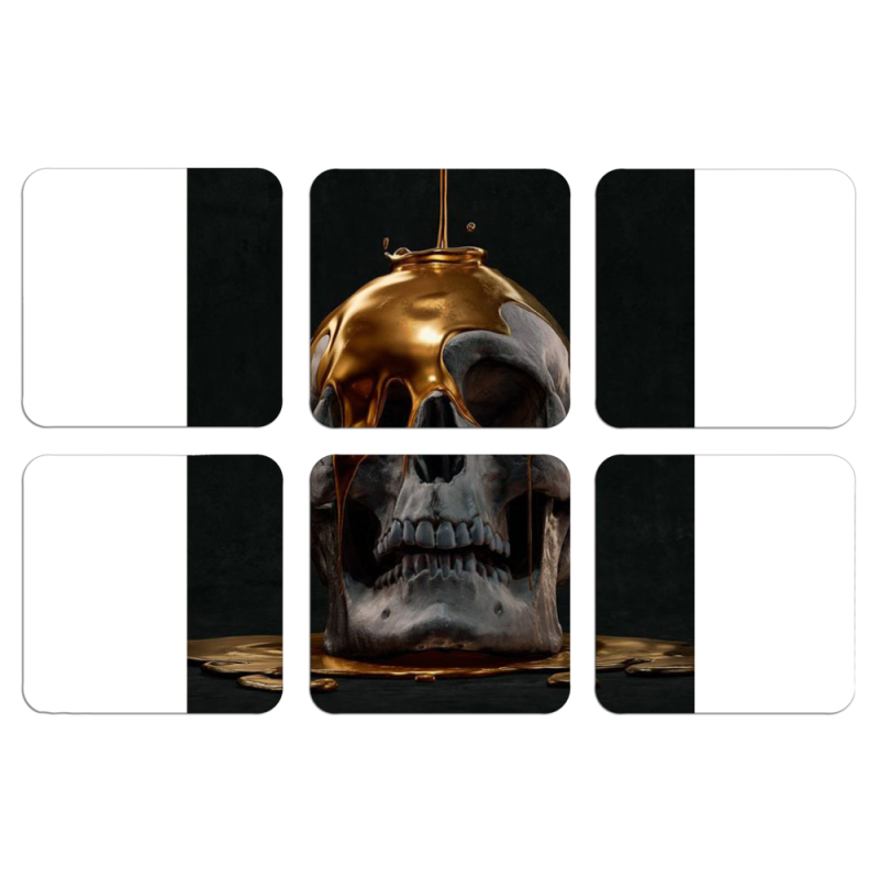 Магнитные фотопазлы 50 на 50 набор 6 штук 