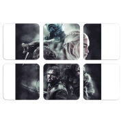 Магнитные фотопазлы 50 на 50 набор 6 штук 