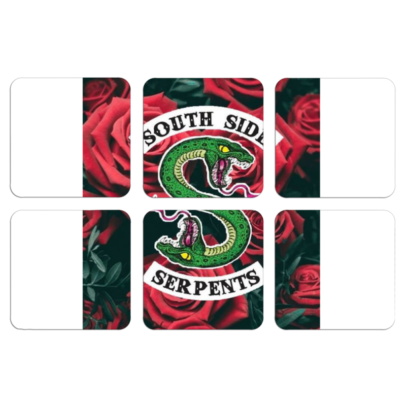 Магнитные фотопазлы 50 на 50 набор 6 штук 