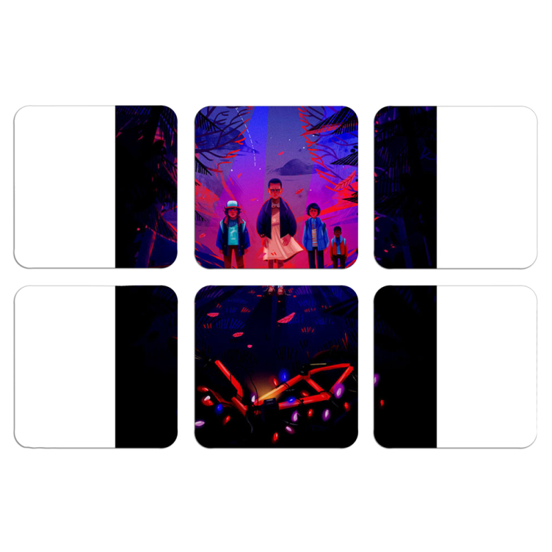 Магнитные фотопазлы 50 на 50 набор 6 штук 