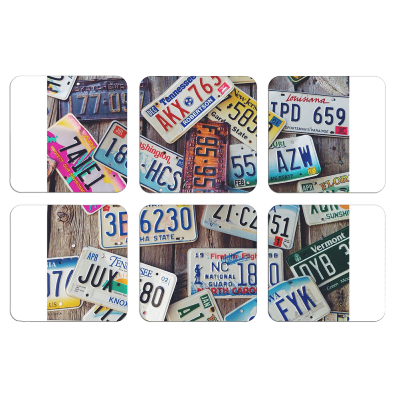 Магнитные фотопазлы 50 на 50 набор 6 штук 