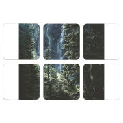 Магнитные фотопазлы 50 на 50 набор 6 штук 