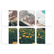 Магнитные фотопазлы 50 на 50 набор 6 штук 