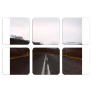 Магнитные фотопазлы 50 на 50 набор 6 штук 