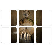 Магнитные фотопазлы 50 на 50 набор 6 штук 