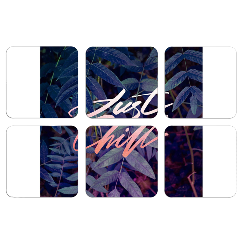 Магнитные фотопазлы 50 на 50 набор 6 штук 