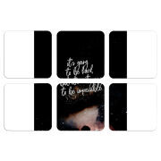 Магнитные фотопазлы 50 на 50 набор 6 штук 