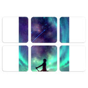 Магнитные фотопазлы 50 на 50 набор 6 штук 