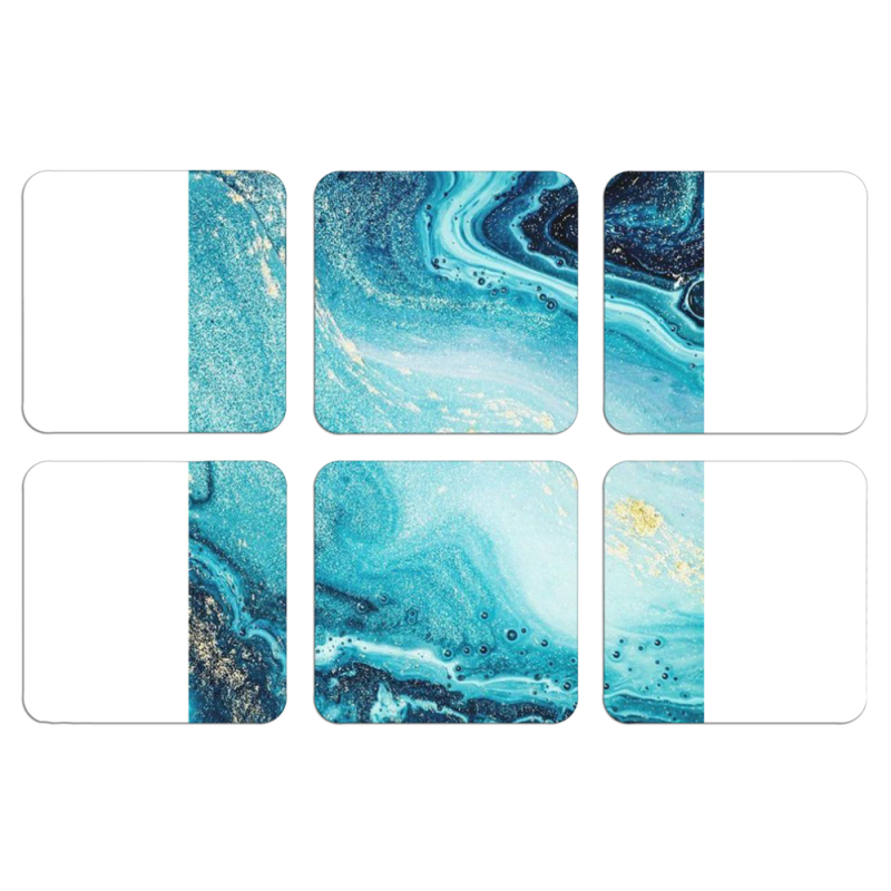 Магнитные фотопазлы 50 на 50 набор 6 штук 