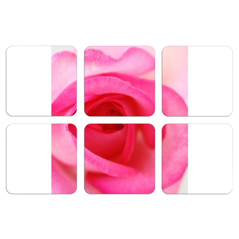 Магнитные фотопазлы 50 на 50 набор 6 штук 