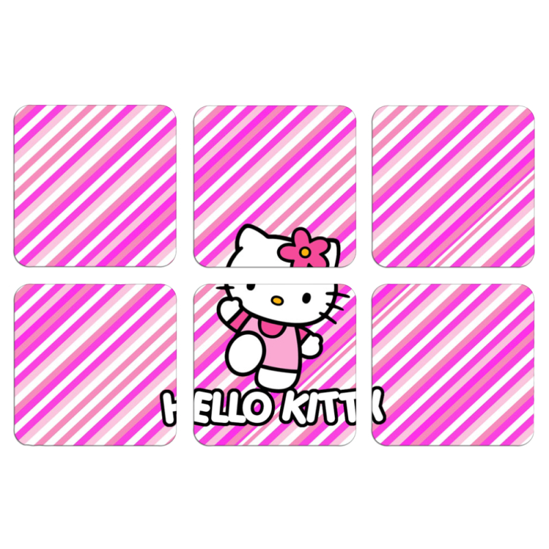 Магнитные фотопазлы 50 на 50 набор 6 штук 