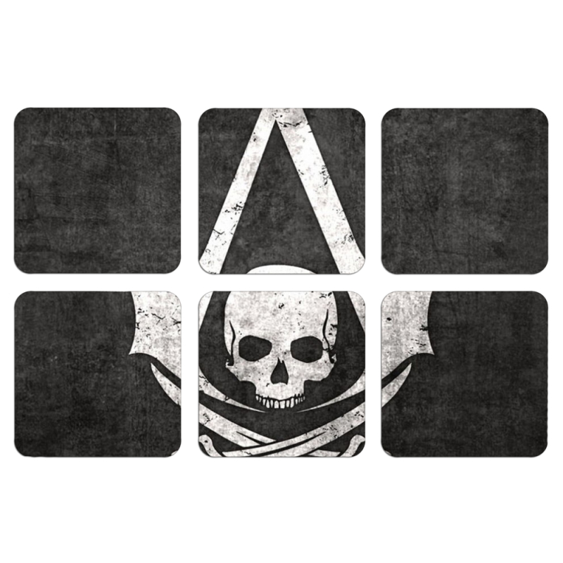 Магнитные фотопазлы 50 на 50 набор 6 штук 