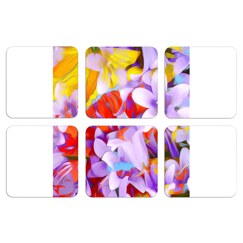 Магнитные фотопазлы 50 на 50 набор 6 штук 