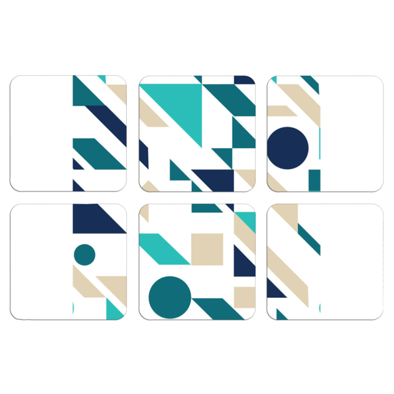 Магнитные фотопазлы 50 на 50 набор 6 штук 