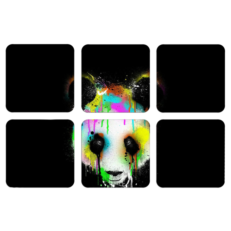 Магнитные фотопазлы 50 на 50 набор 6 штук 