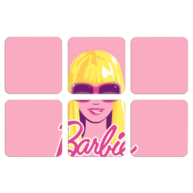 Магнитные фотопазлы 50 на 50 набор 6 штук 