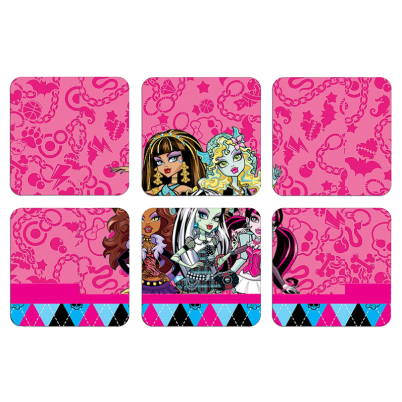 Магнитные фотопазлы 50 на 50 набор 6 штук 