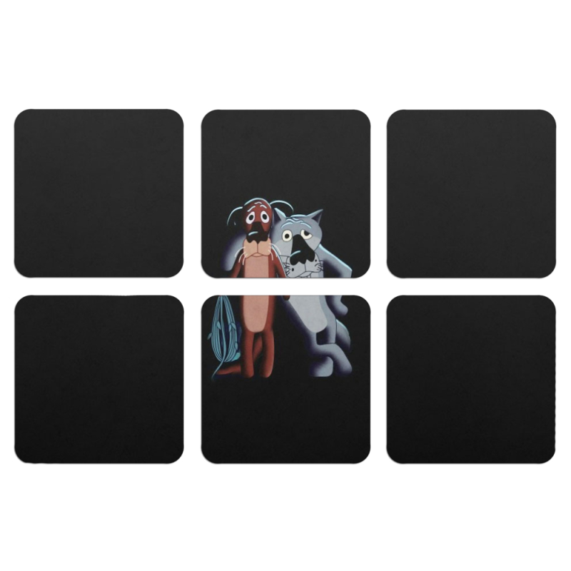 Магнитные фотопазлы 50 на 50 набор 6 штук 