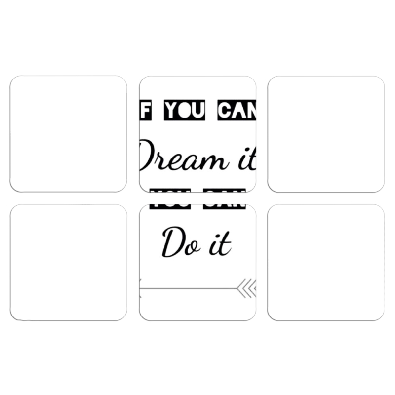 Магнитные фотопазлы 50 на 50 набор 6 штук 