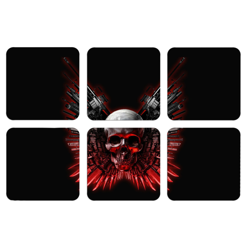 Магнитные фотопазлы 50 на 50 набор 6 штук 