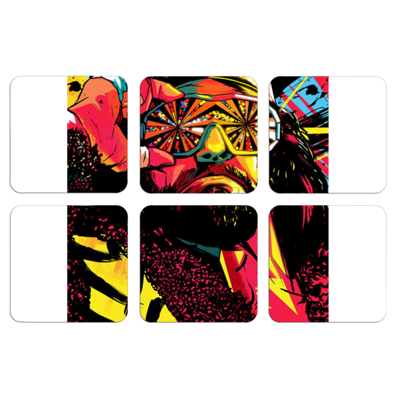 Магнитные фотопазлы 50 на 50 набор 6 штук 