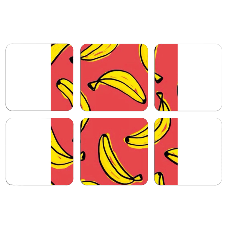 Магнитные фотопазлы 50 на 50 набор 6 штук 