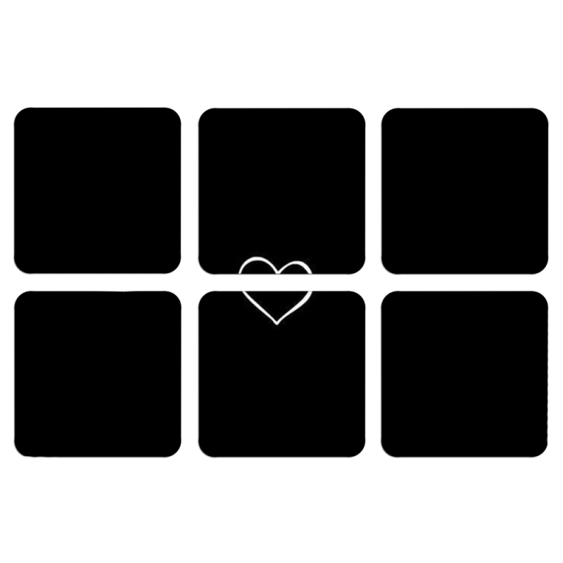 Магнитные фотопазлы 50 на 50 набор 6 штук 