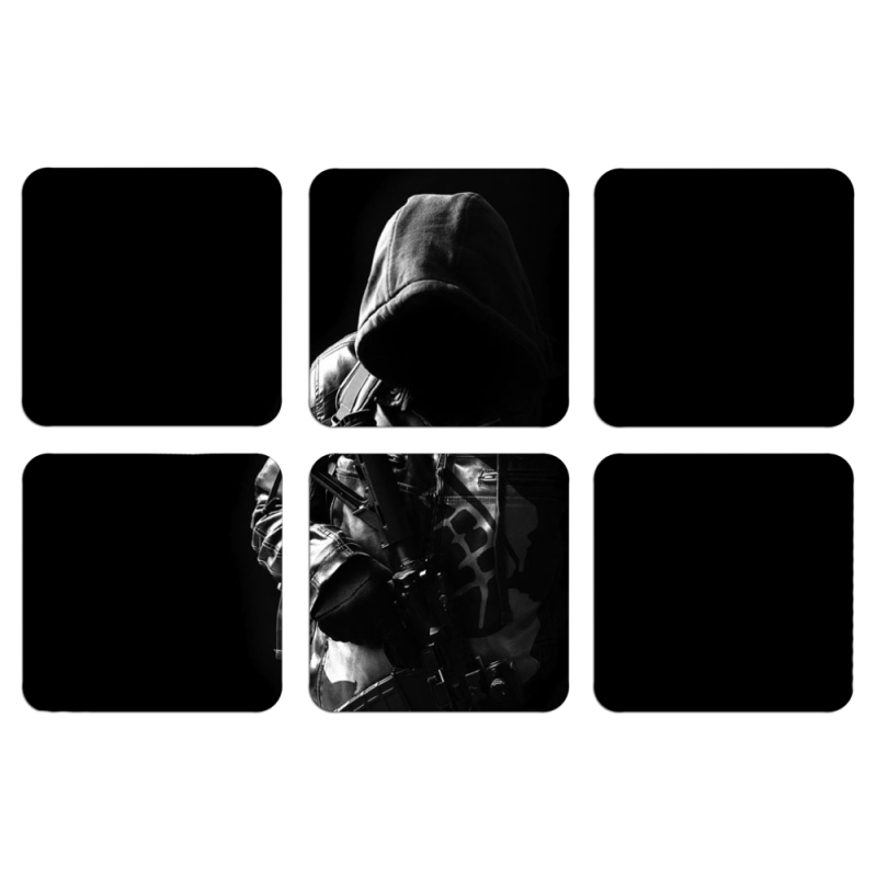 Магнитные фотопазлы 50 на 50 набор 6 штук 