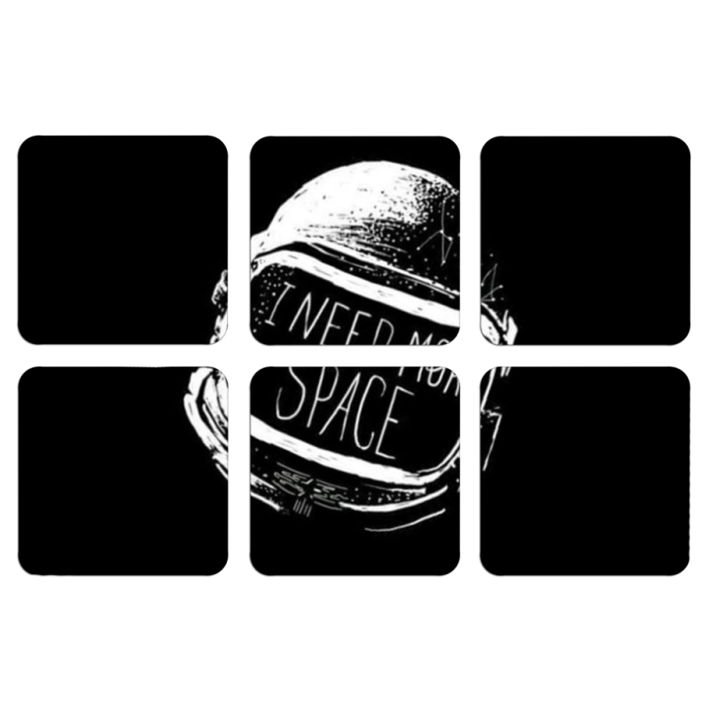 Магнитные фотопазлы 50 на 50 набор 6 штук 