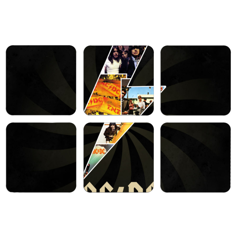 Магнитные фотопазлы 50 на 50 набор 6 штук 