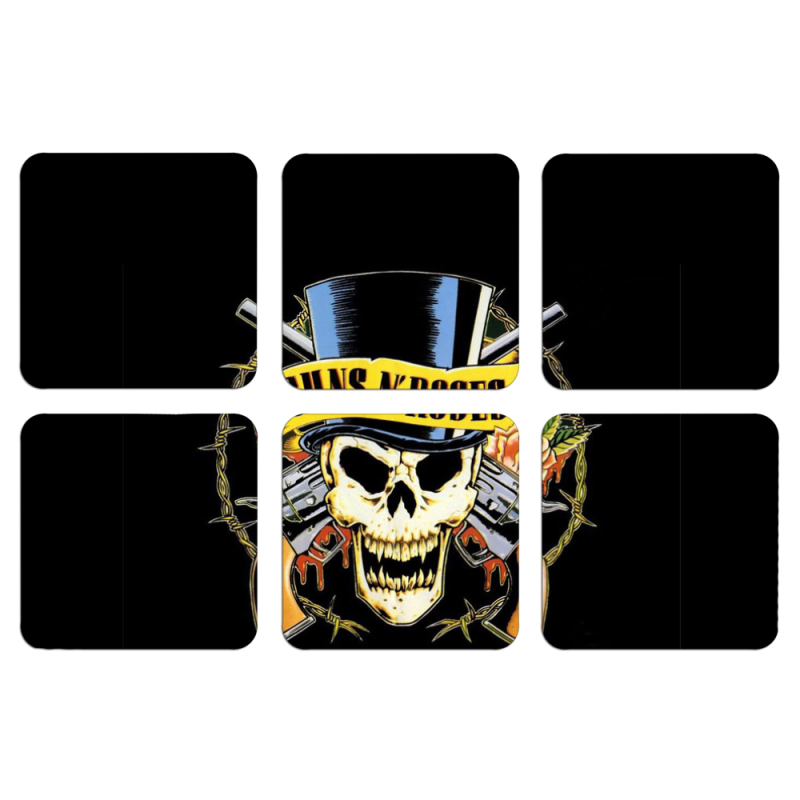 Магнитные фотопазлы 50 на 50 набор 6 штук 