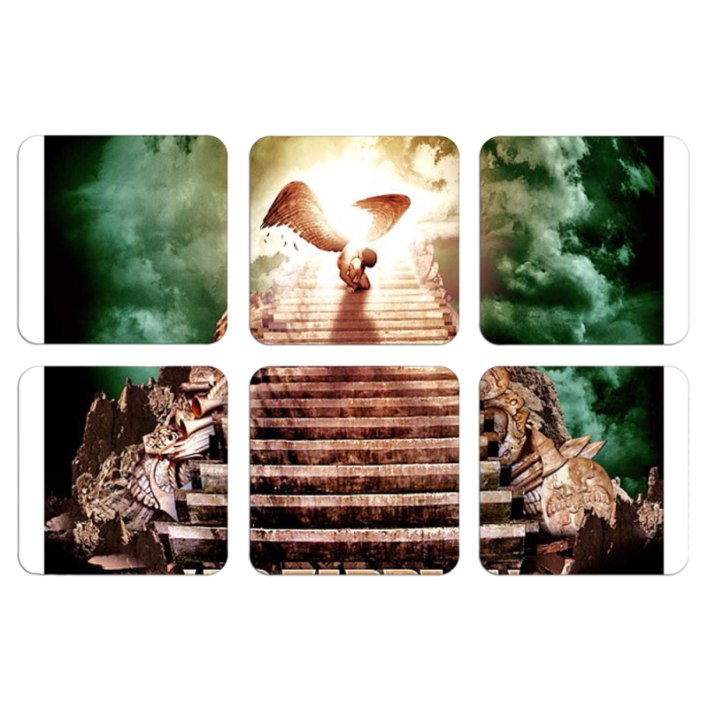 Магнитные фотопазлы 50 на 50 набор 6 штук 