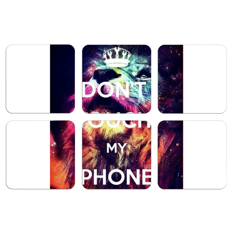 Магнитные фотопазлы 50 на 50 набор 6 штук 