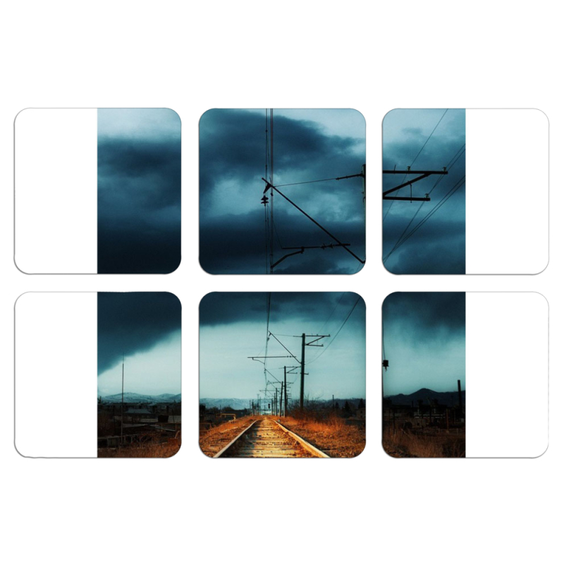 Магнитные фотопазлы 50 на 50 набор 6 штук 