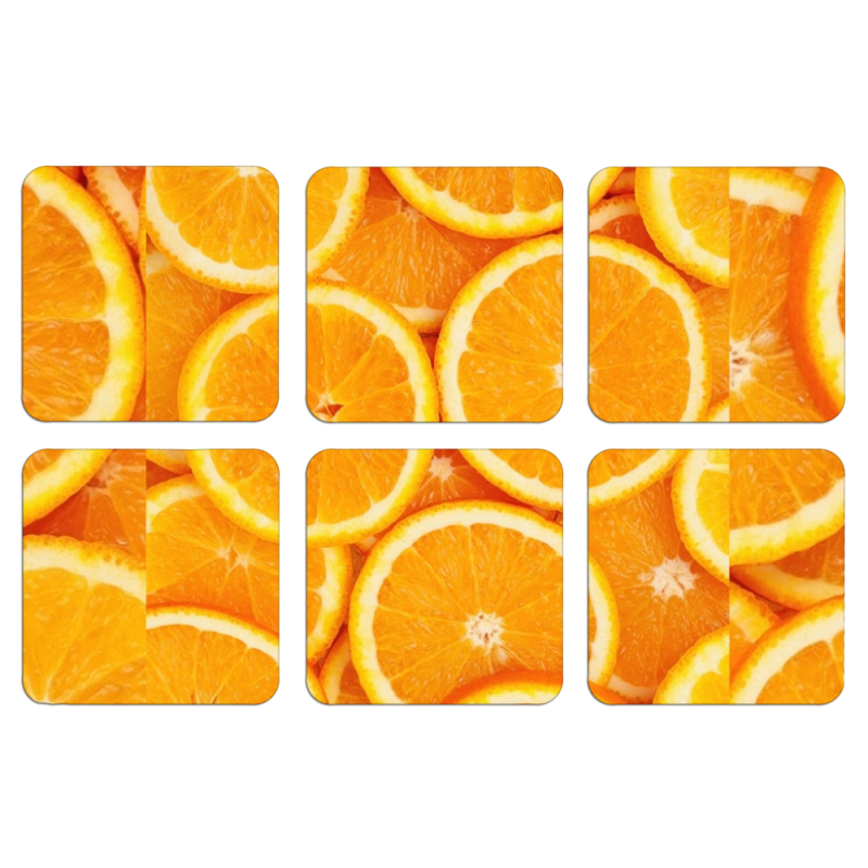 Магнитные фотопазлы 50 на 50 набор 6 штук 