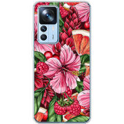 Чехол BoxFace Xiaomi 12T / 12T Pro Tropical Flowers